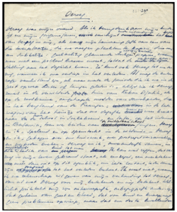 Manoscritto di Oeroeg