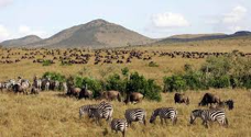 Llanura africana en Kenia