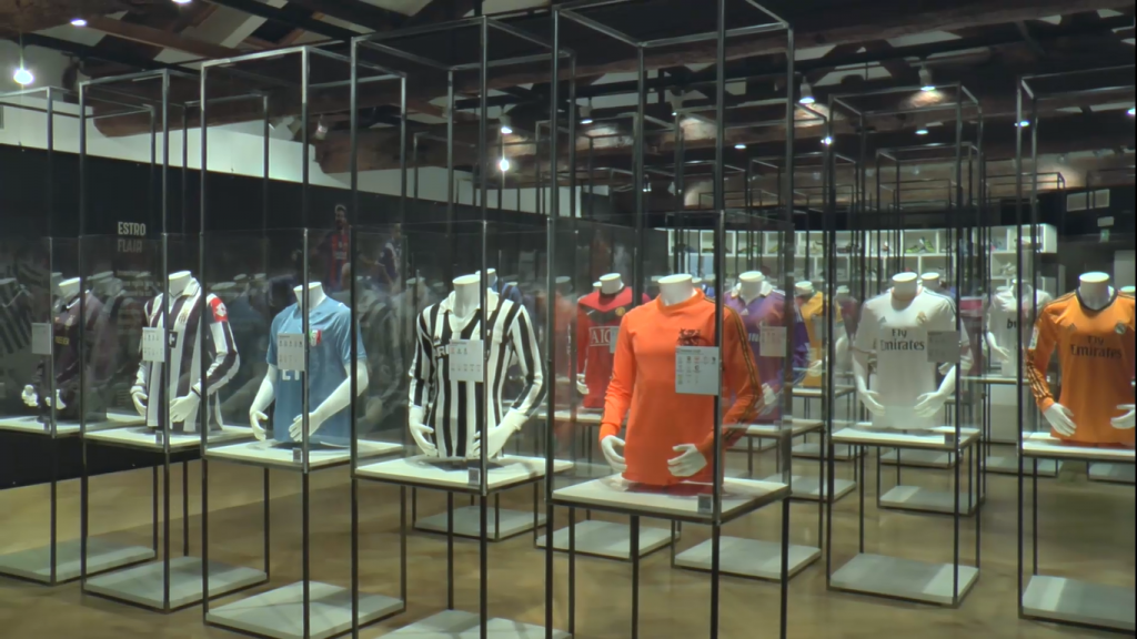 Museo del calcio stringa d'oro - galleria dei 5 elementi