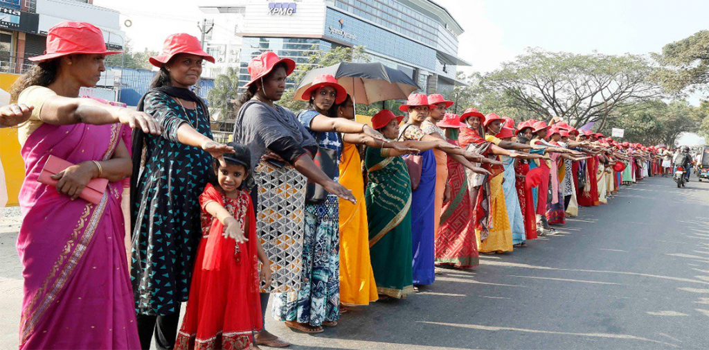womenswall-kerala-protesta-muro-donne-gender-india-2
